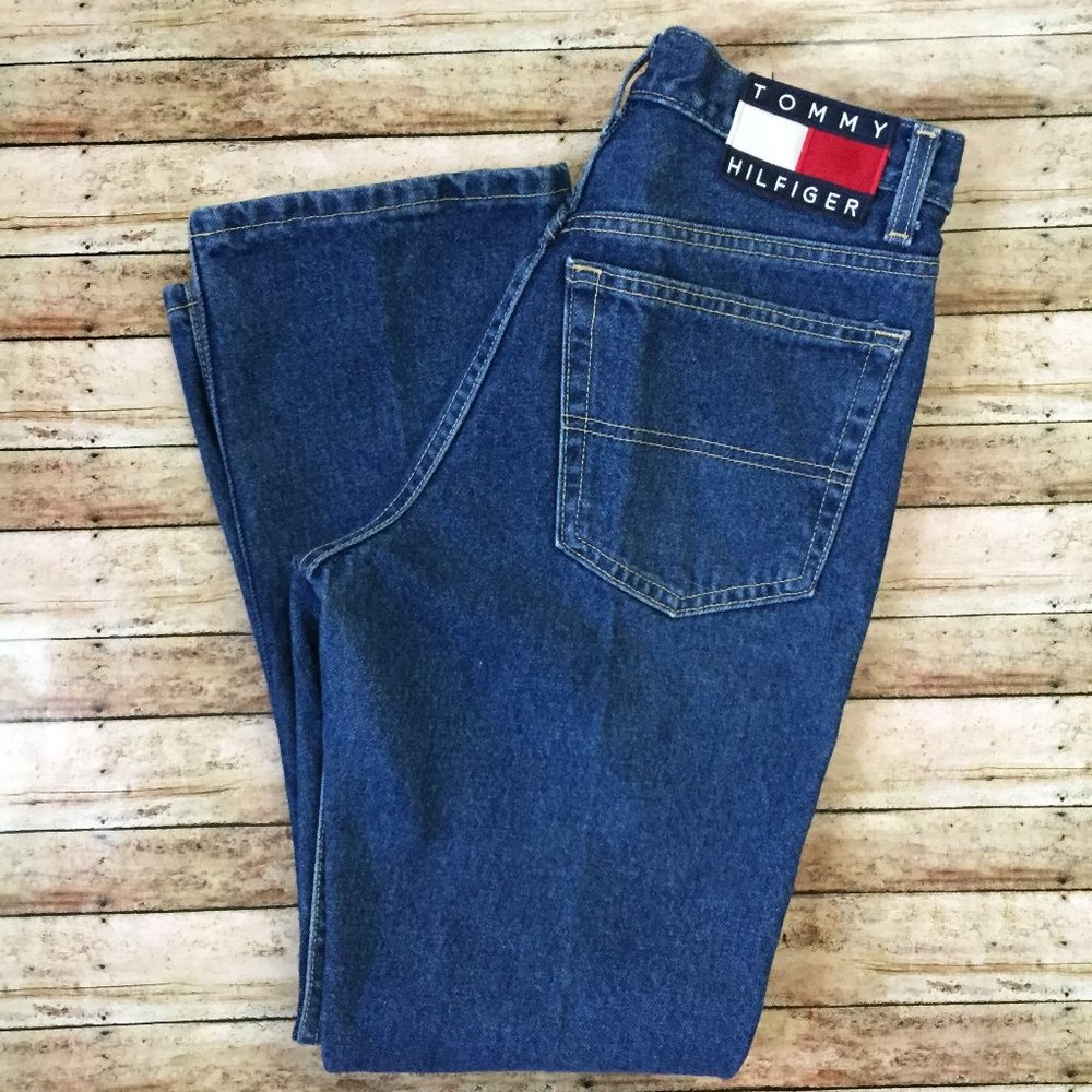 VTG 90’s Tommy Hilfiger High Waisted Mom Jeans 6 - Picture 1 of 7